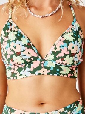 Carve Designs Stevie Reversible Bikini Top NWT